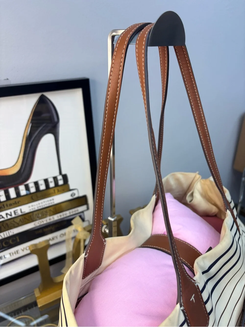 Tory Burch Ella Printed Tote EUC - Picture 5 of 13